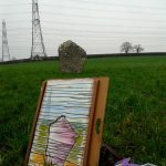 P. Llangain stone, Carmarthenshire