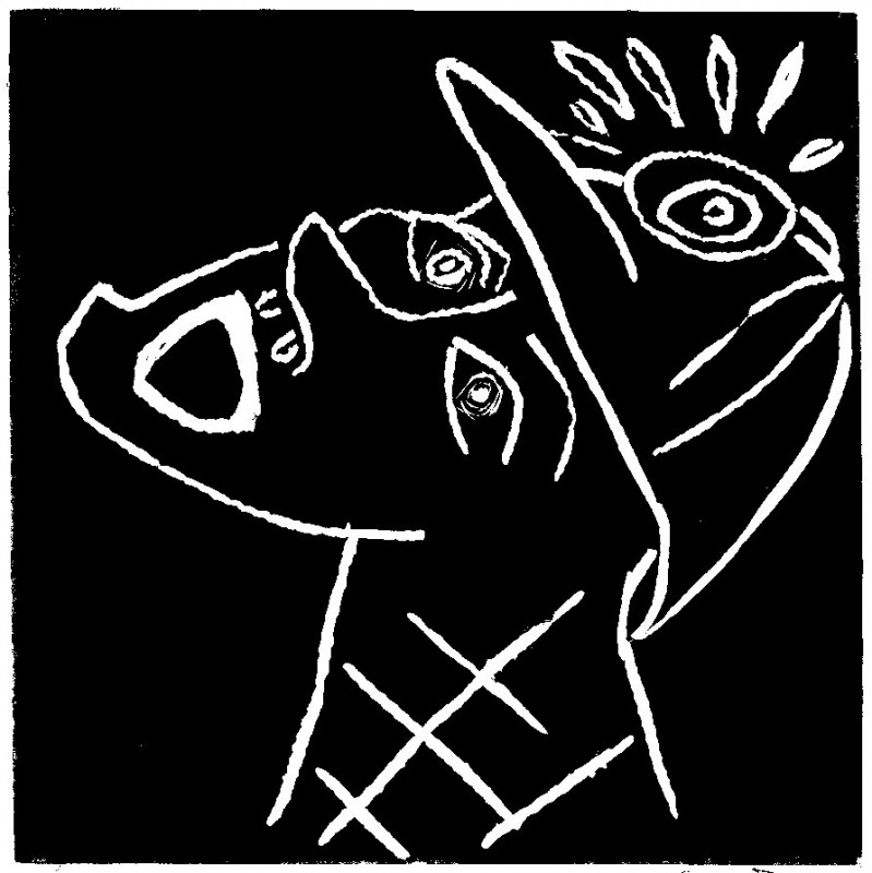 Sue Diamond | In the Blood |  Linocut