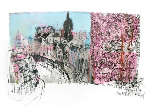 Kelly Stewart | Victoria Street from Missoni | screenprint