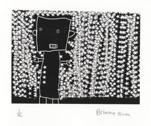 Briannie Blake New Traditions in Print Gendros School screenprint
