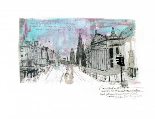 Kelly Stewart | Princes Street | screenprint