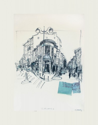 Kelly Stewart | Deloffre original | screenprint