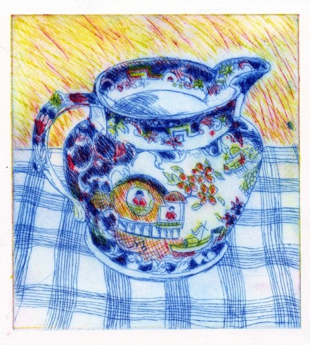 94 David Barron Victorian Jug Drypoint 245x225