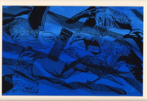 Alan Roberts 'The Thieves' photoscreenprint