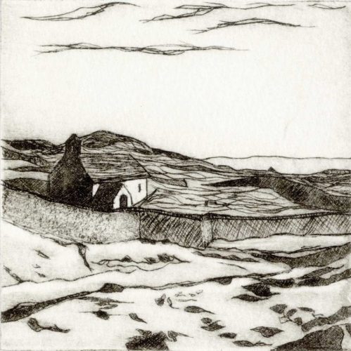 Andy Abram_Hen Eglwys_Drypoint012