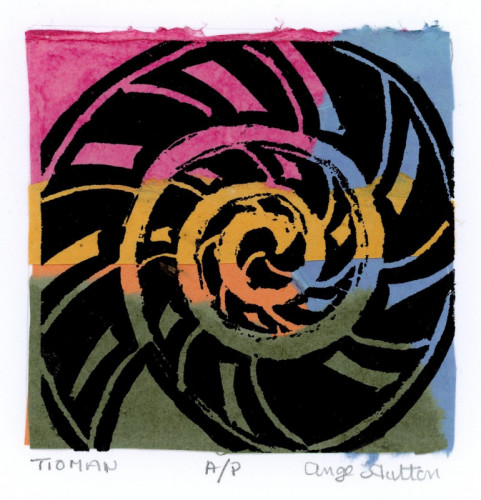 Ange Hutton_Tioman_Relief Print