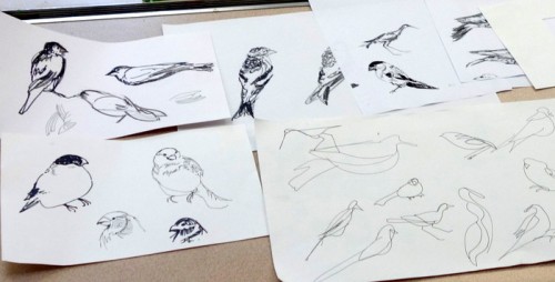 Anne Gullick Initial Drawings