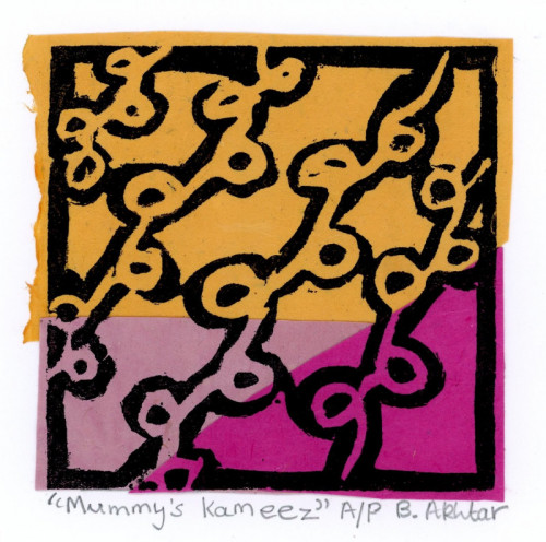 Bilqis Akhtar_Mummy_s Kameez_Relief Print