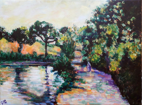 Camille Pissarro: Bridge at Montefoucault 