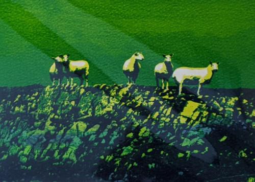 Carys Roberts Look Out screenprint 13x18cm £30