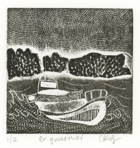 Ceri Roberts_Er Gwaethaf_Collagraph