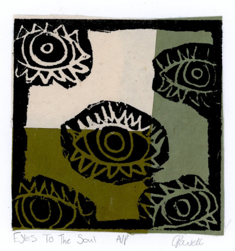 Cerys Powell_Eyes to the Soul_Relief Print