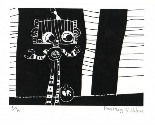 Cila Primary School | Ava May Sillitoe  | ipad designed screenprint