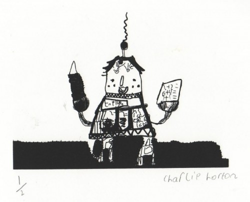 Cila Primary School | Charlie Horton  | ipad designed screenprint