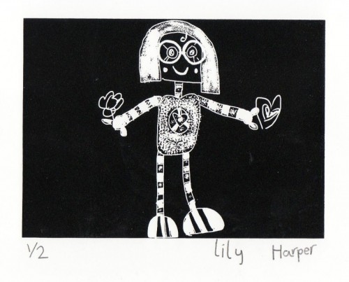 Cila Primary School | Lily Harper  | ipad designed screenprint