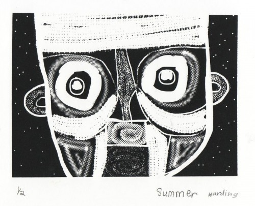 Cila Primary School | Summer Harding  | ipad designed screenprint