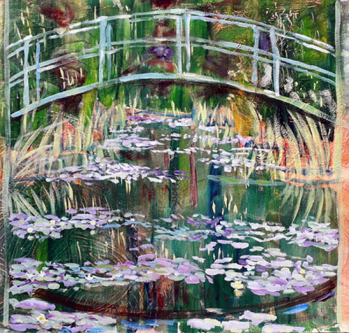 Claude Monet: The Japanese Bridge 