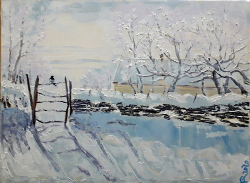 Claude Monet: The Magpie 