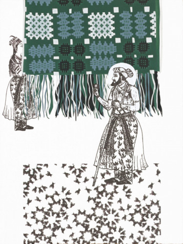 DIPTYCH Conversation Screenprint and Digital print on Somerset Satin paper 29 x 38cm £290