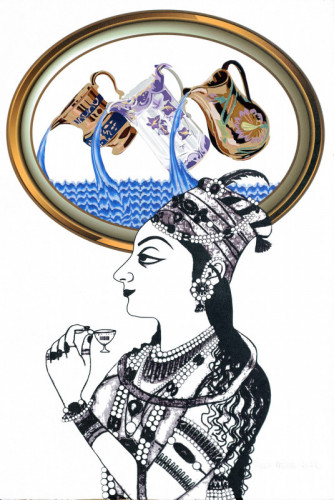 DIPTYCH Heirloom Screenprint on Somerset Satin paper 38 x 57cm £390