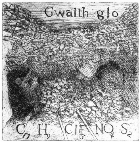 David Barron | Mine II Gwaith Glo | Etching