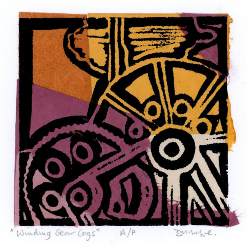 Dawn McIntyre_Winding Gear Cogs_Relief Print