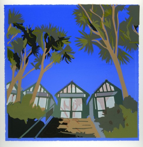 Dhyana Fritsche 'Langland' Screenprint