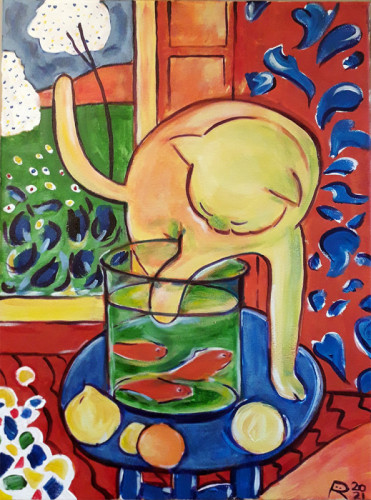 Henri Matisse: Cat With Red Fish 