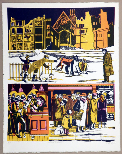 Jackie Ford | RETURN JOURNEY | screenprint