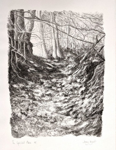Jenny Mynett The Special Place lithograph 37x26cm £48