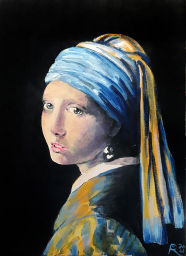 Johannes Vermeer: Girl With a Pearl Earring 
