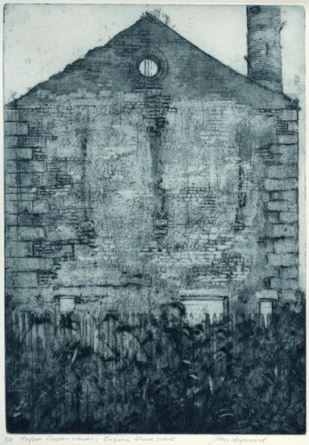 John Heywood Hafod Copperworks. etching