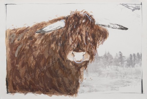 Kelly Stewart | Dougie | screenprint | 56cm x 38cm | £150