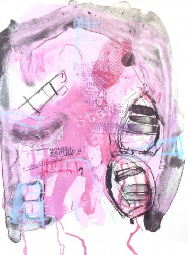 Kelly Stewart | Harbour Montage | screenprint | 28 x 38cm SP | £60