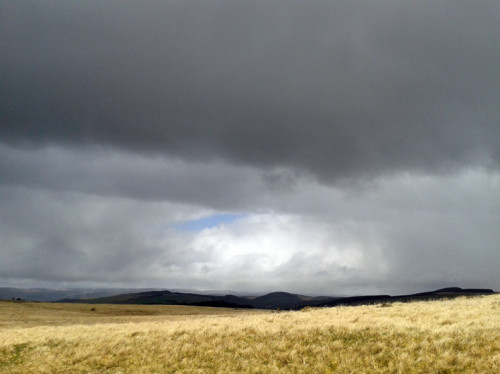 D. The mountain, Usk Mynydd, tested us!