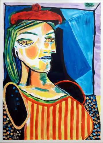 Pablo Picasso: Girl With a Red Beret 