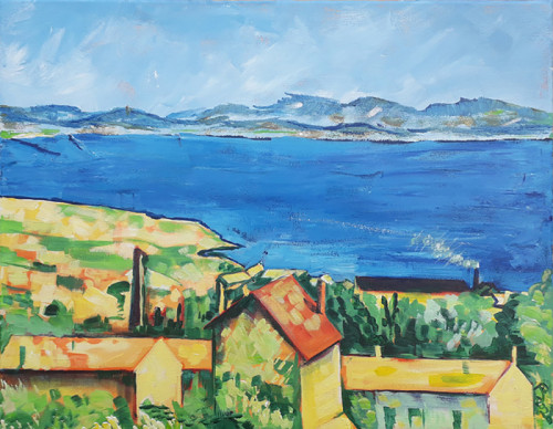 Paul Cezanne: Bay of Marseilles 