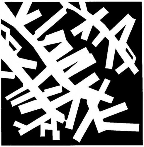 Paul Rickard | Drift | Linocut with Embossing