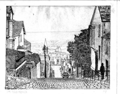 Peter Kolodziejczyk Constituion Hill etching
