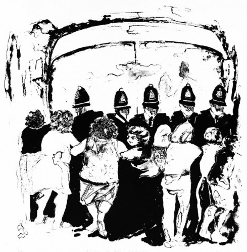 Rosie Scribblah | Smiling and Splendid | Screenprint