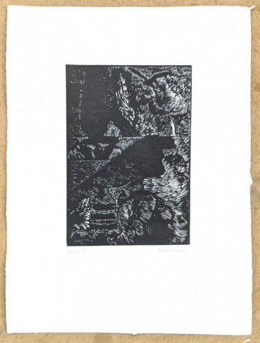 Ruth Parmiter linocut