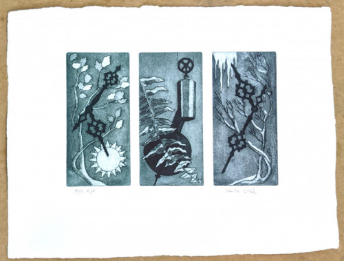 Sheila Clark etching