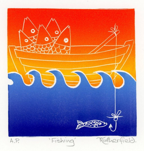 Tanya Rotherfield_Fishing_Vinyl Cut