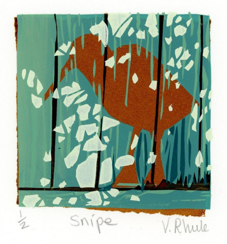 Vivian Rhule_Snipe_Screenprint