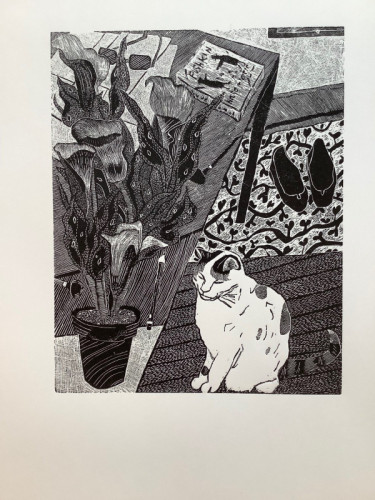 Sally Hands | Hot off the Press | wood engraving