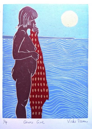 Vicki James | Gower Girl | Print