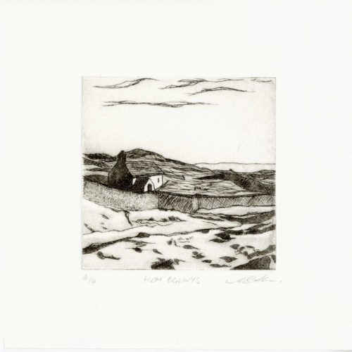 Andy-Abram Hen-Eglwys Drypoint