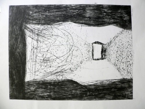 Imraan Ahmad Untitled  intaglio