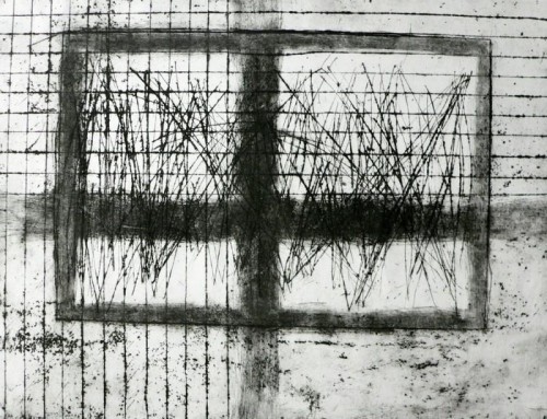 Imran Ahmad 'Plate on a plate' etching 