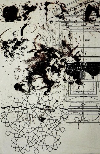 Sameera Khan  'Fusion' screenprint